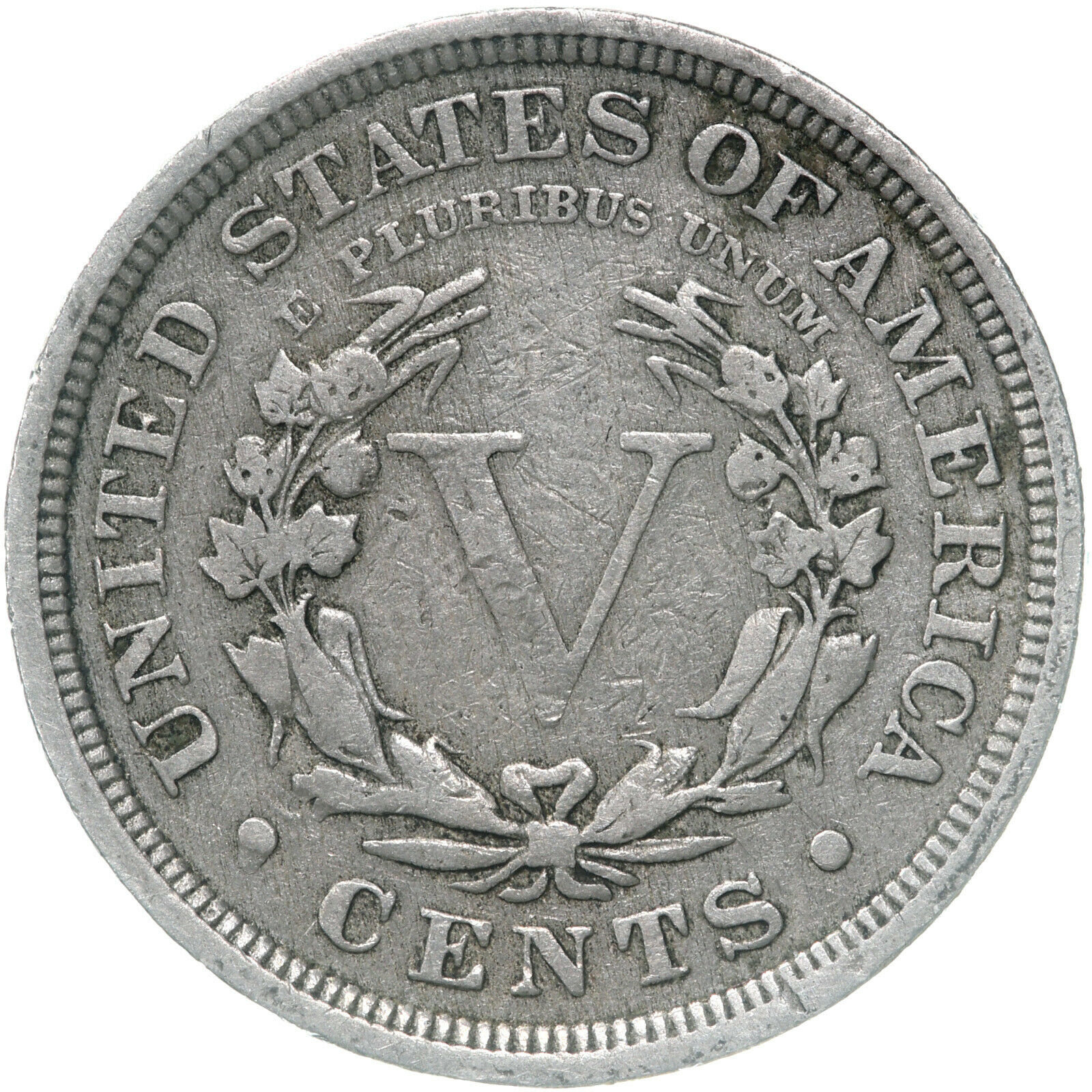 1907 Liberty Nickel Back