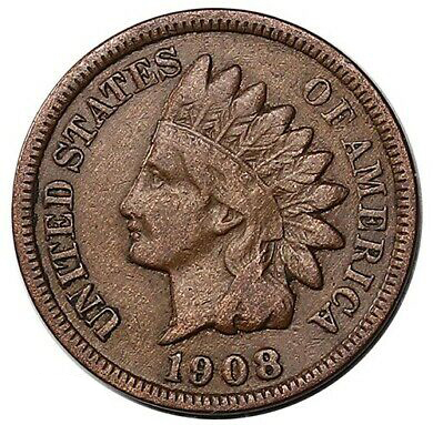 Indian Head Cent Penny Front