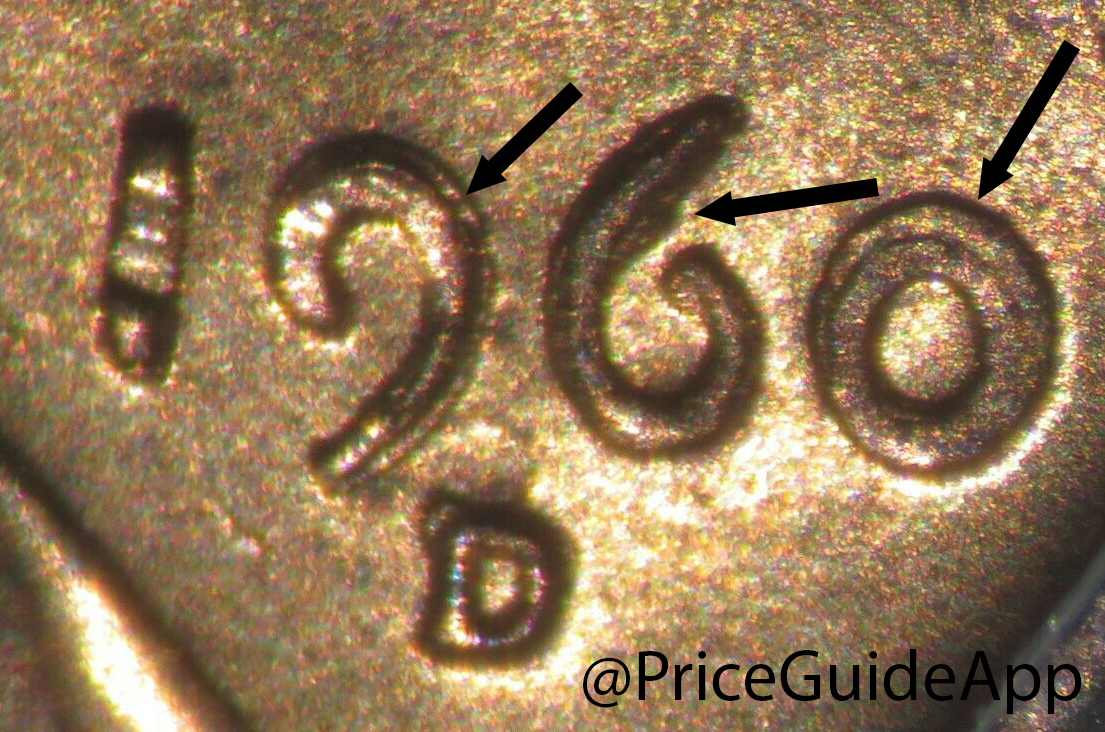 1960 D/D Small/Large Date Lincoln Penny