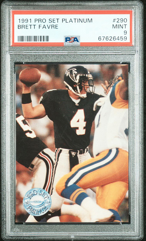 Brett Favre Football Card Value Guide