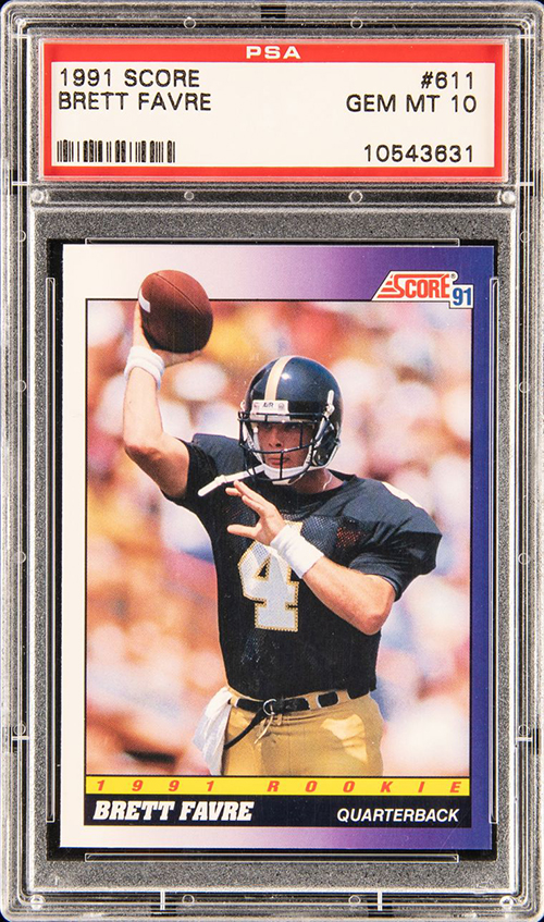 Brett Favre Football Card Value Guide