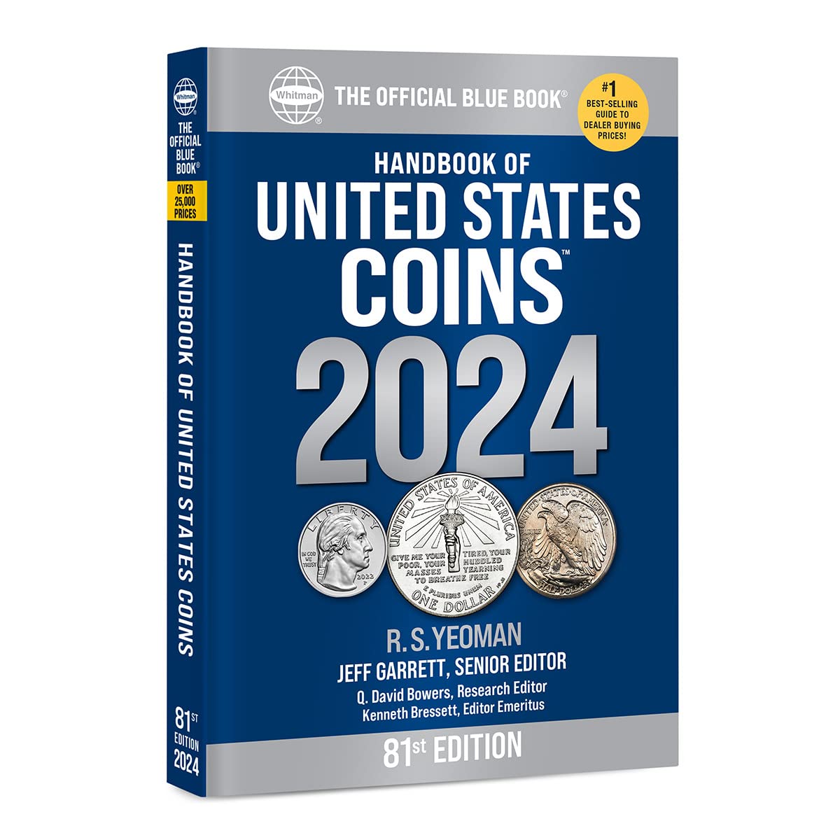 Blue Book For Coins 2024 Book